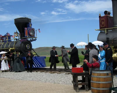 National Trek: Bear River Bird Refuge & Golden Spike Re-enactment