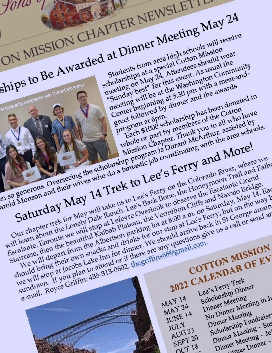May 2022 Newsletter