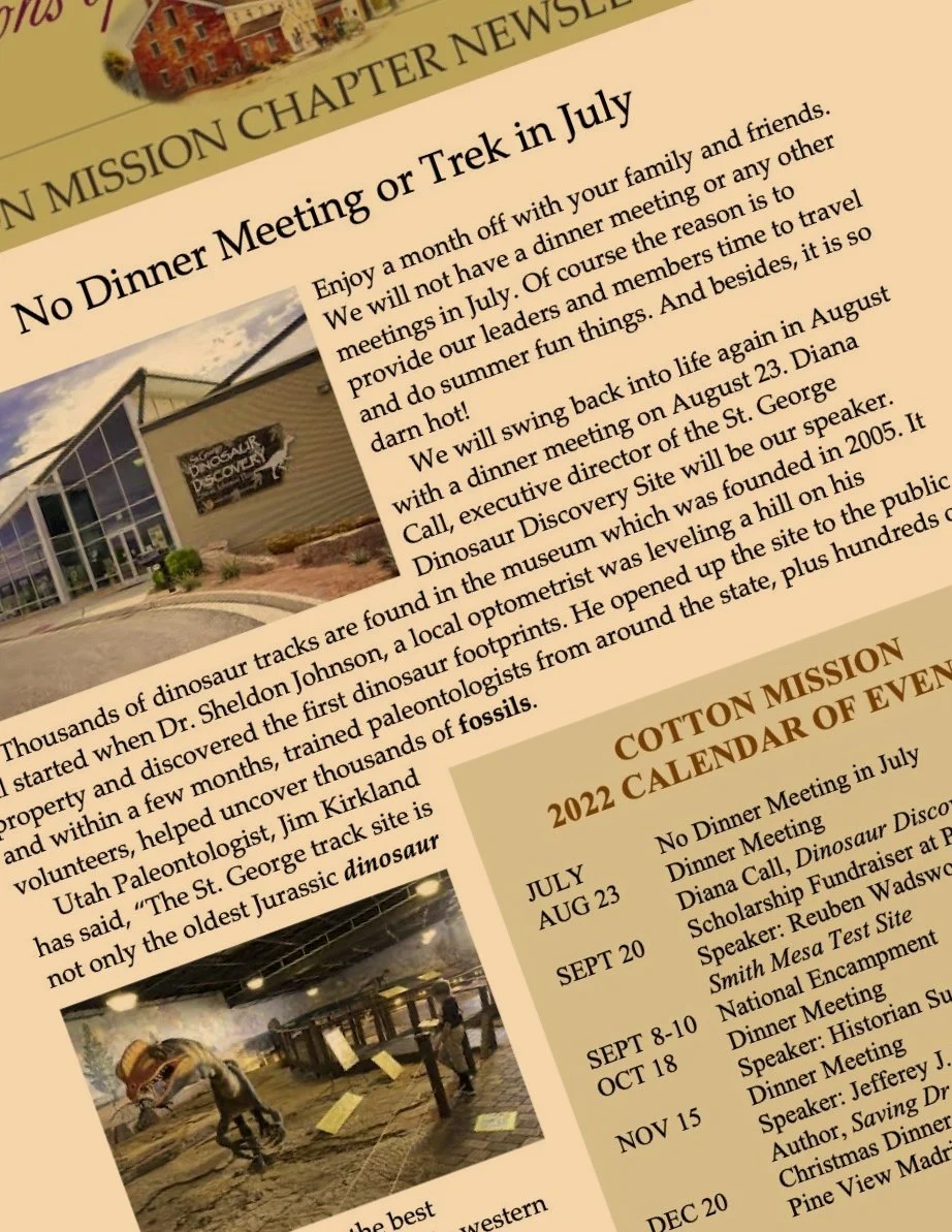 July 2022 Newsletter