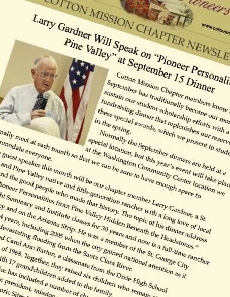 September 2026 Newsletter