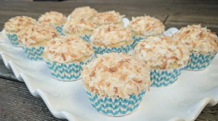 Coconut cupcakes & frosting can take you on that Hawaii vacation without even getting on a plane. They are just that good!