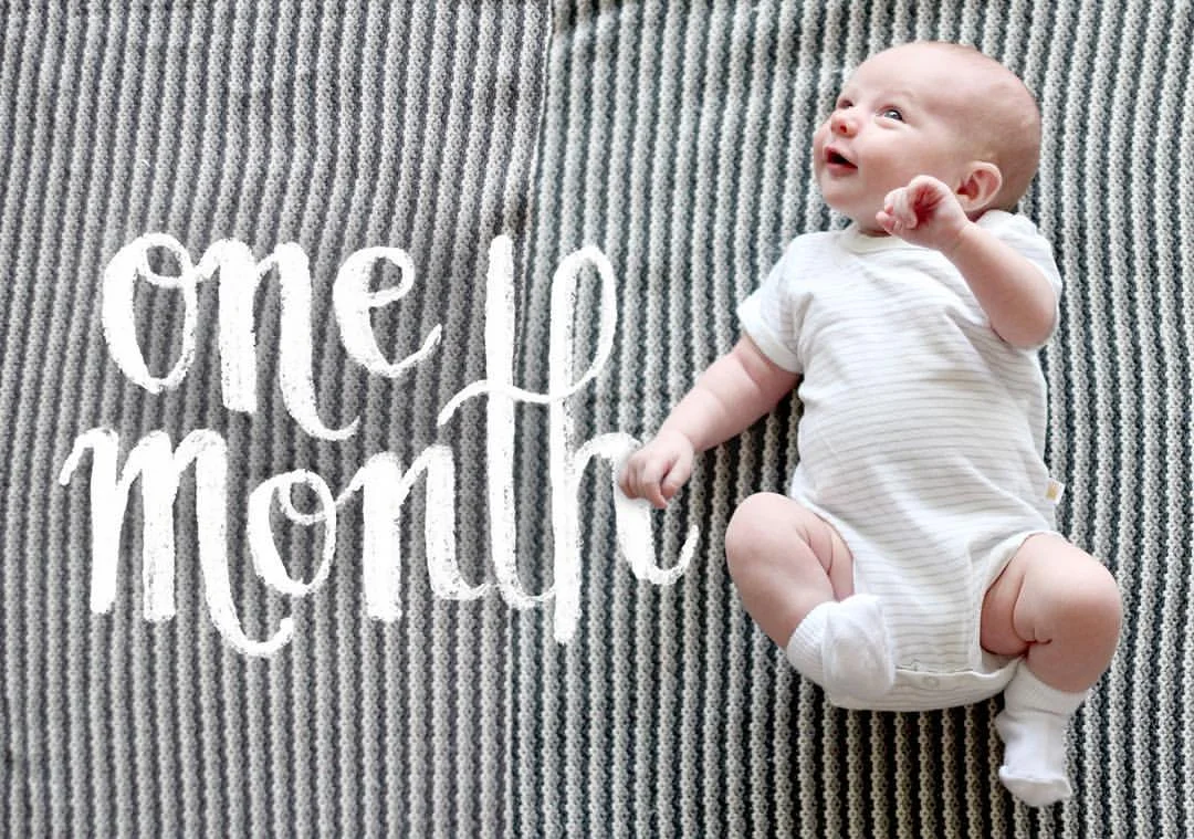 A one month old picture of the little girl who completely shook my world... in the absolute best way. Photo Credit: COOP Co Design