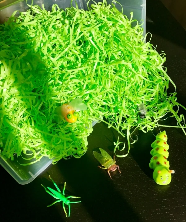 Wind-up bugs are always a hit.