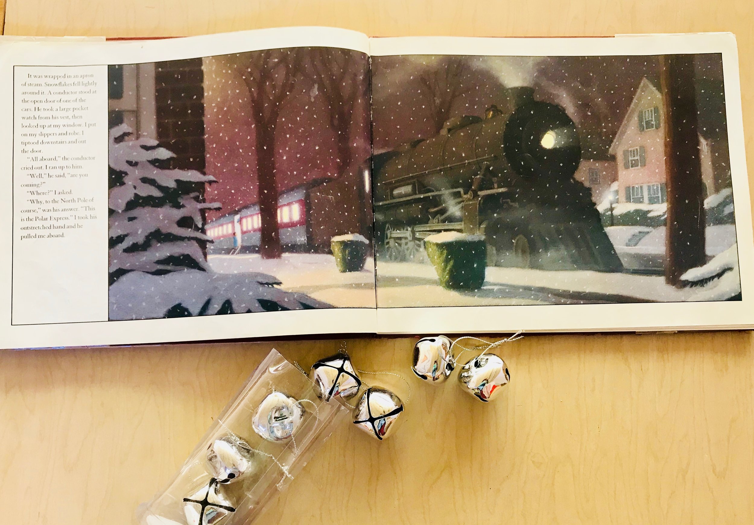 The kids loved the added bonus of taking a bell home with them!