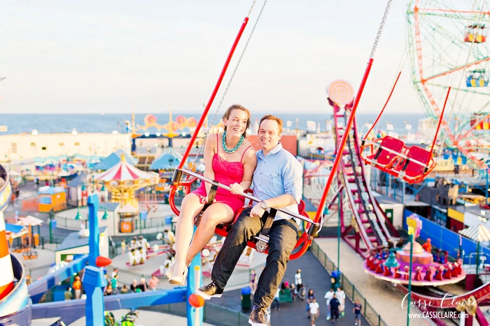 MCU PARK &amp; CONEY ISLAND ENGAGEMENT: BRENDAN + JENNA