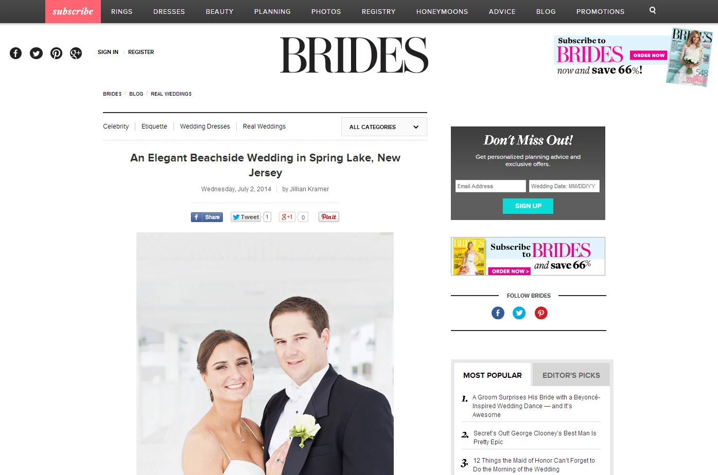 BRIDES: CHRISTA + DAVE