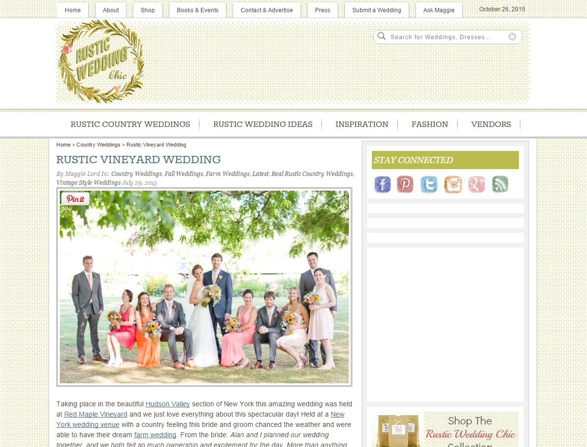 RUSTIC WEDDING CHIC: ALAN + ILIZA