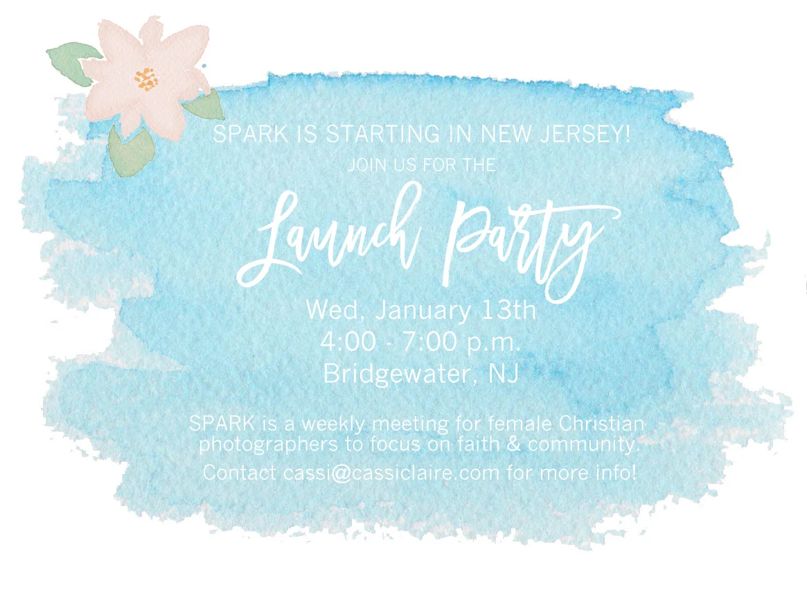 SPARK IS STARTING IN NEW JERSEY!