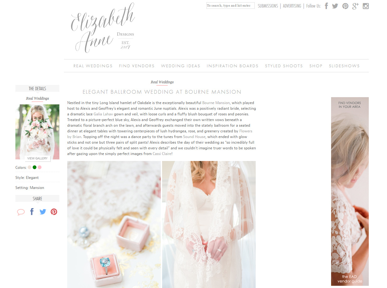 ELIZABETH ANNE DESIGNS: GEOFF + ALEXIS