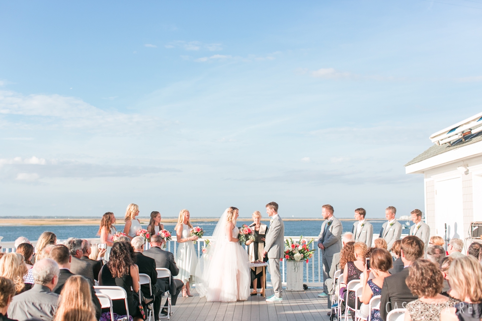 avalon yacht club wedding ceremony