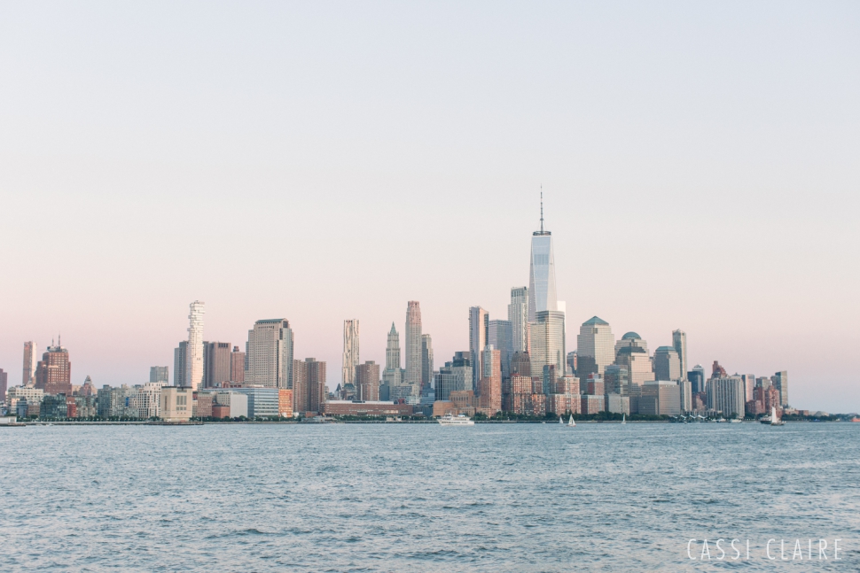 hoboken skyline view