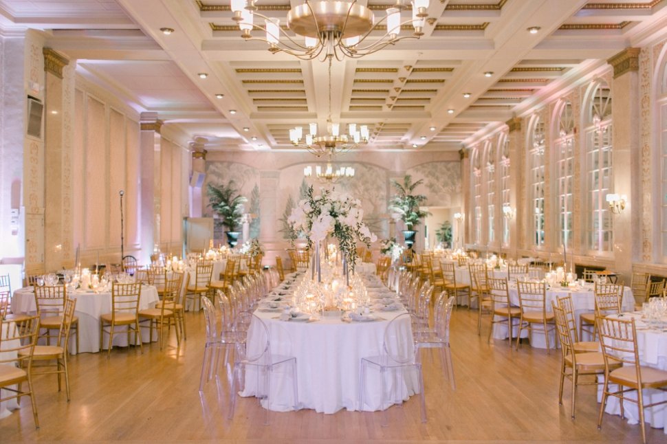 Franklin Plaza wedding ballroom