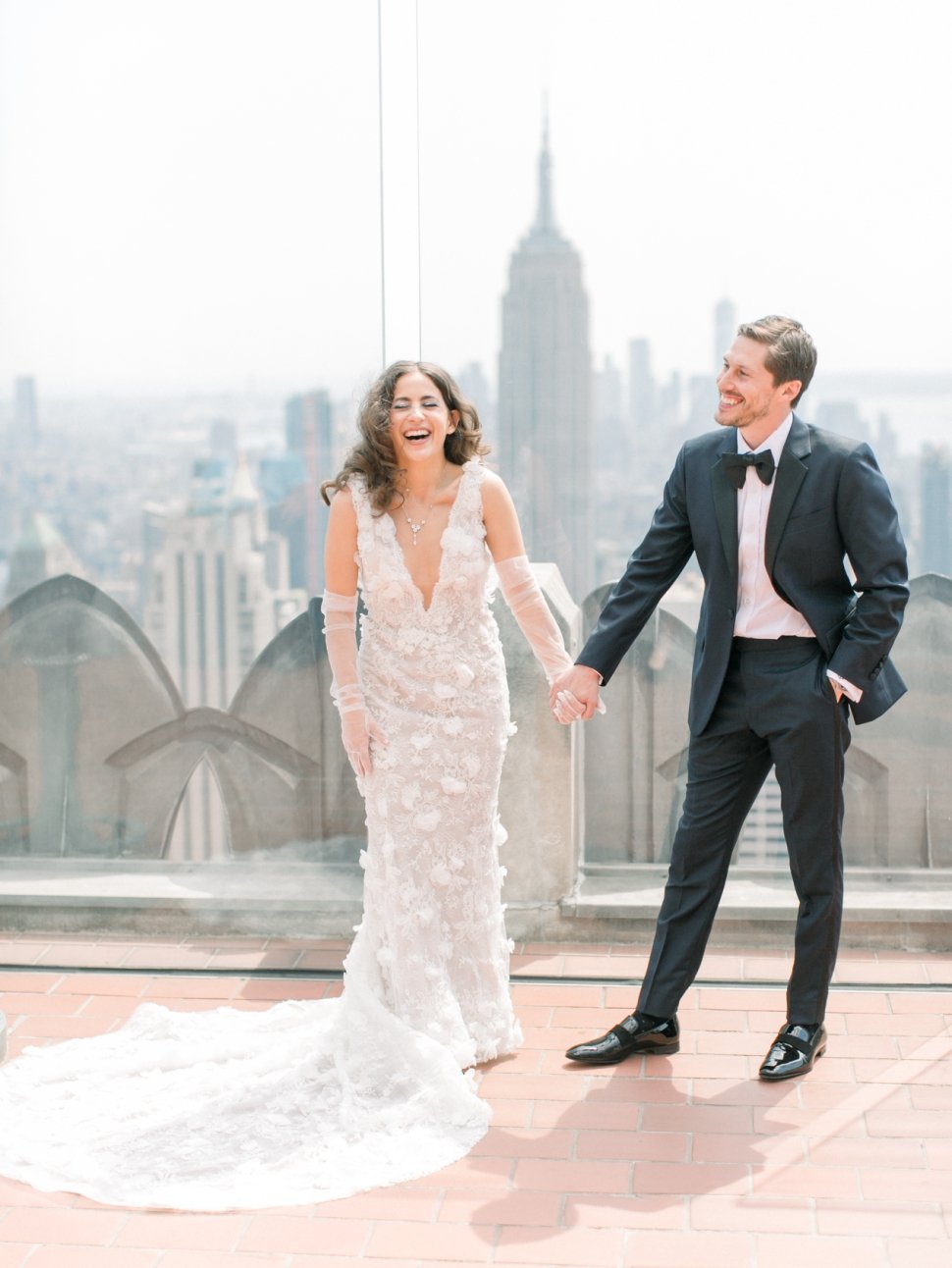 Rockefeller Center wedding observation deck