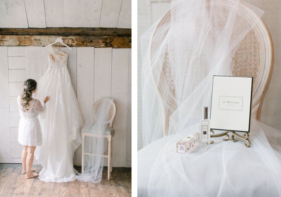 bridal cabin at Crossed Keys Estate NJ