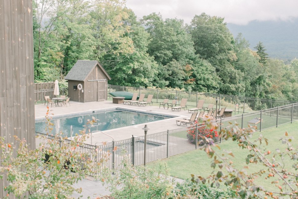 pool at Mountain Top Inn, Chittenden VT