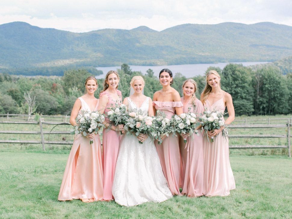 bridal party at the Mountain Top Inn