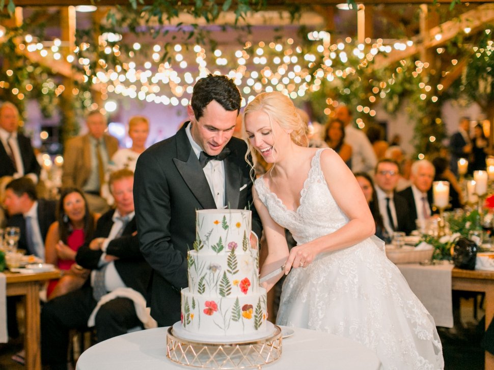 cake cutting at the Mountain Top Inn Vermont