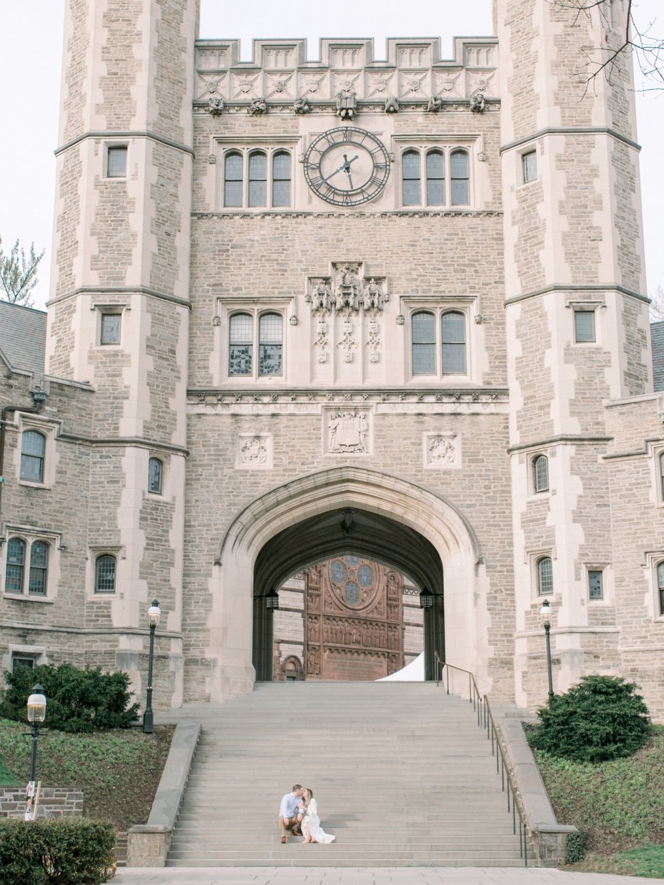 Princeton University engagement session
