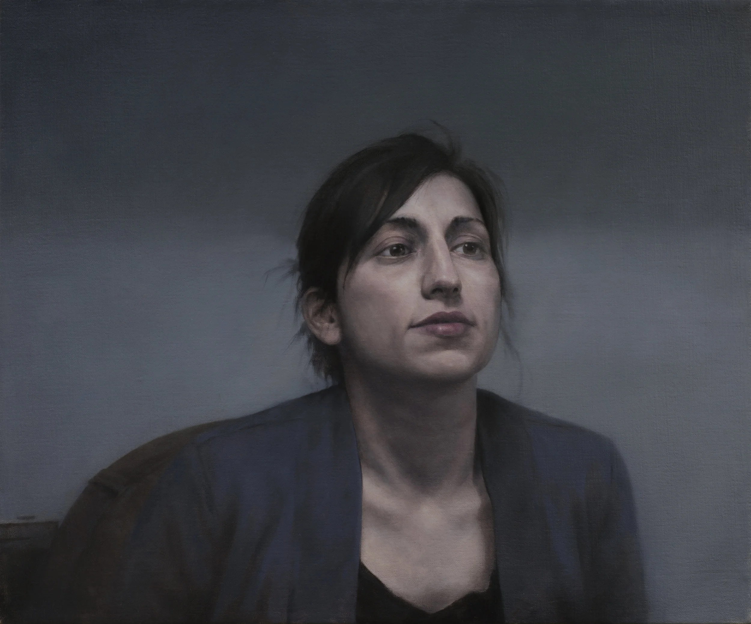 Susheela, oil on linen, 20" x 24"