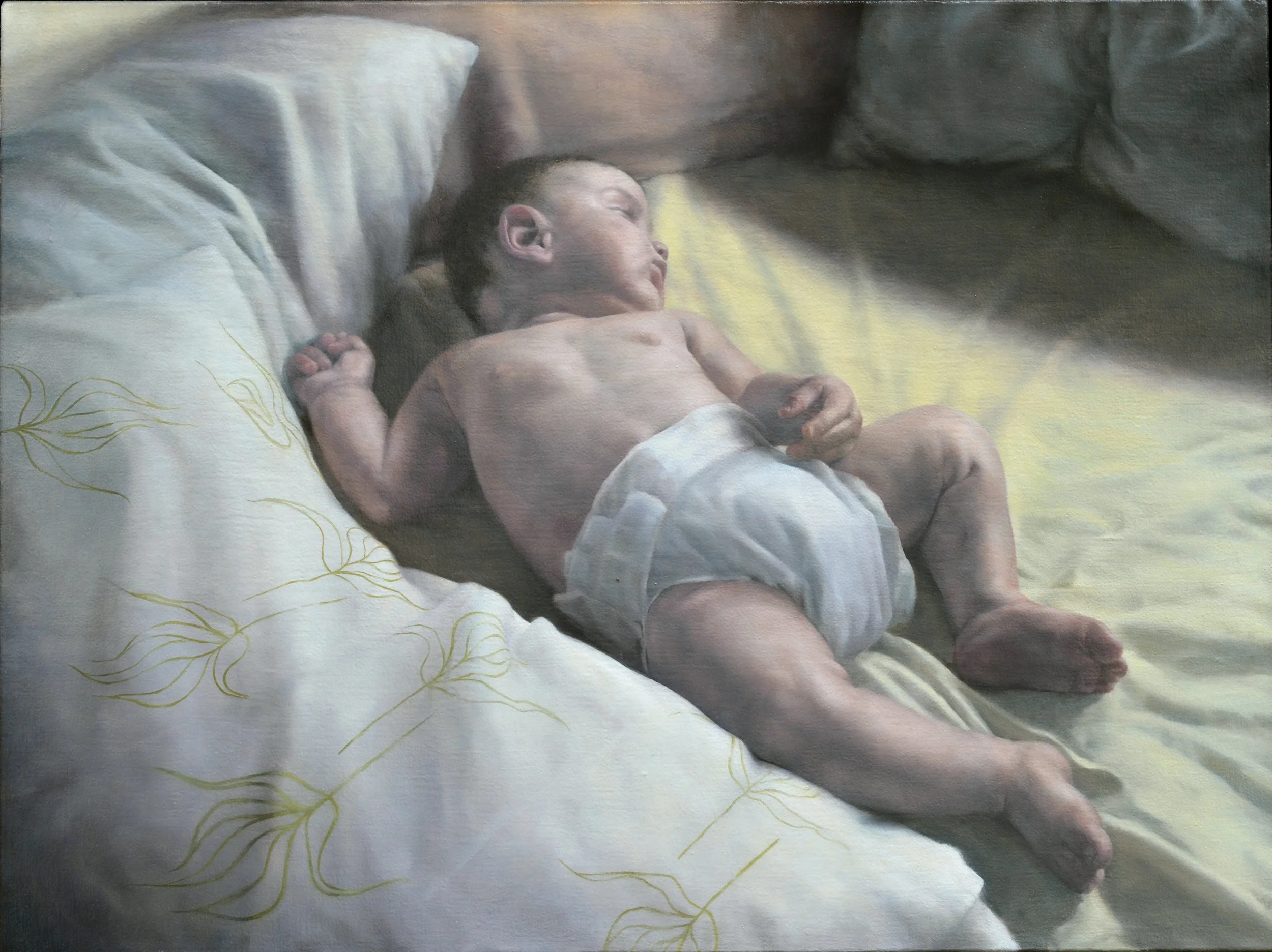 Ravi, oil on linen, 28" x 32"