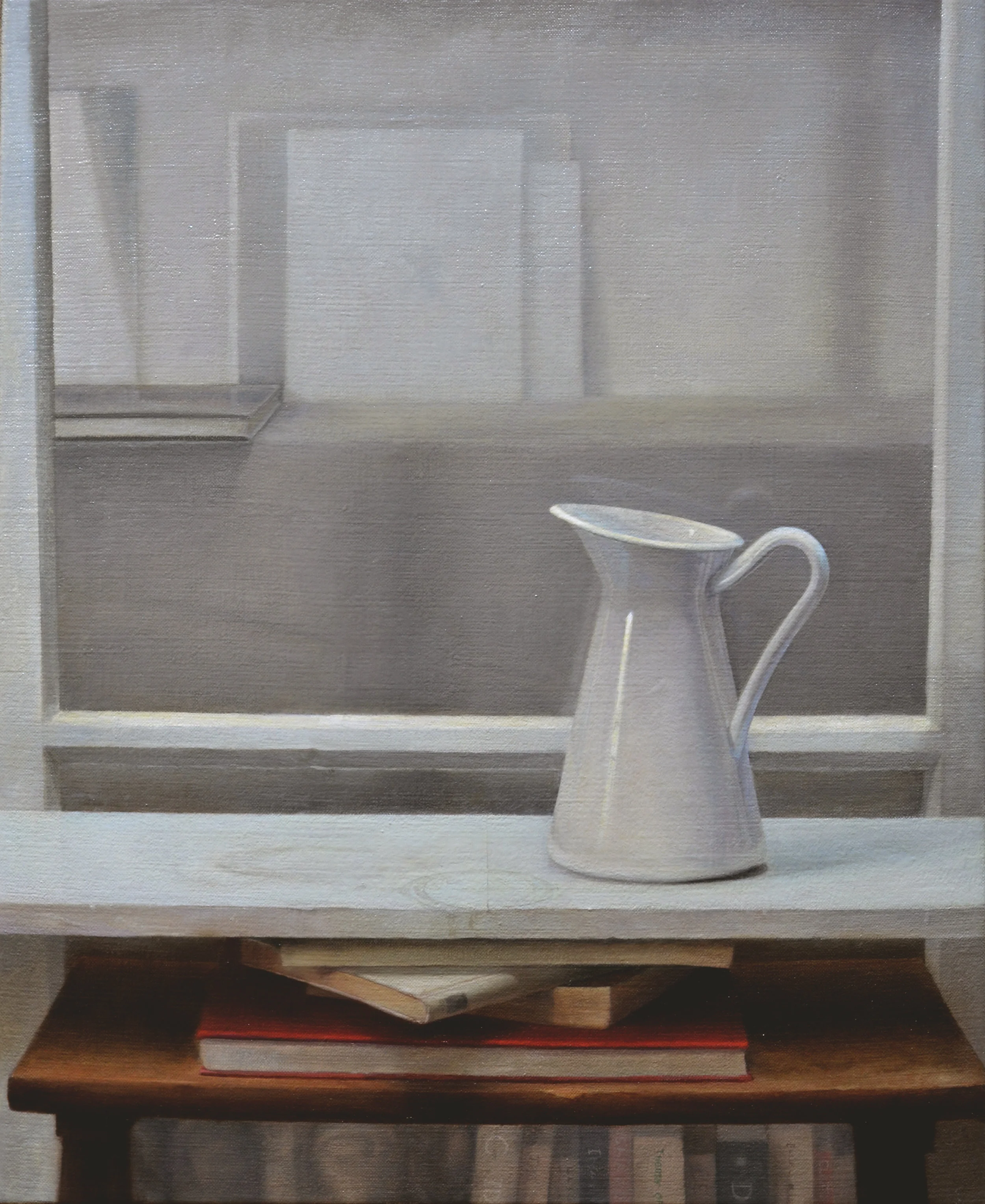 Pitcher, oil on linen, 22" x 18"