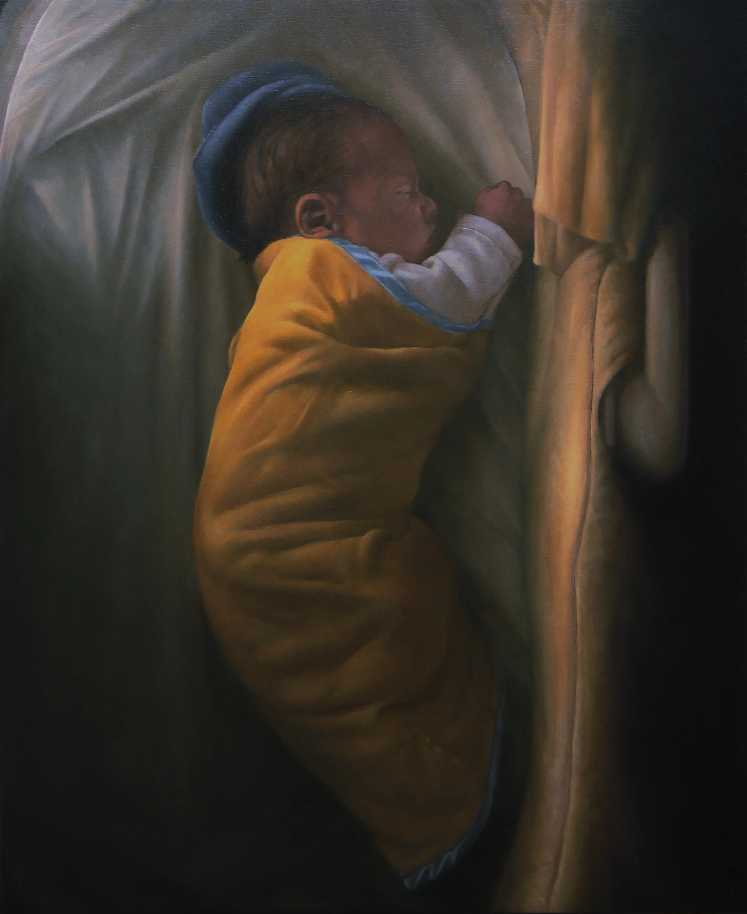 Nocturne, oil on linen, 22" x 18"