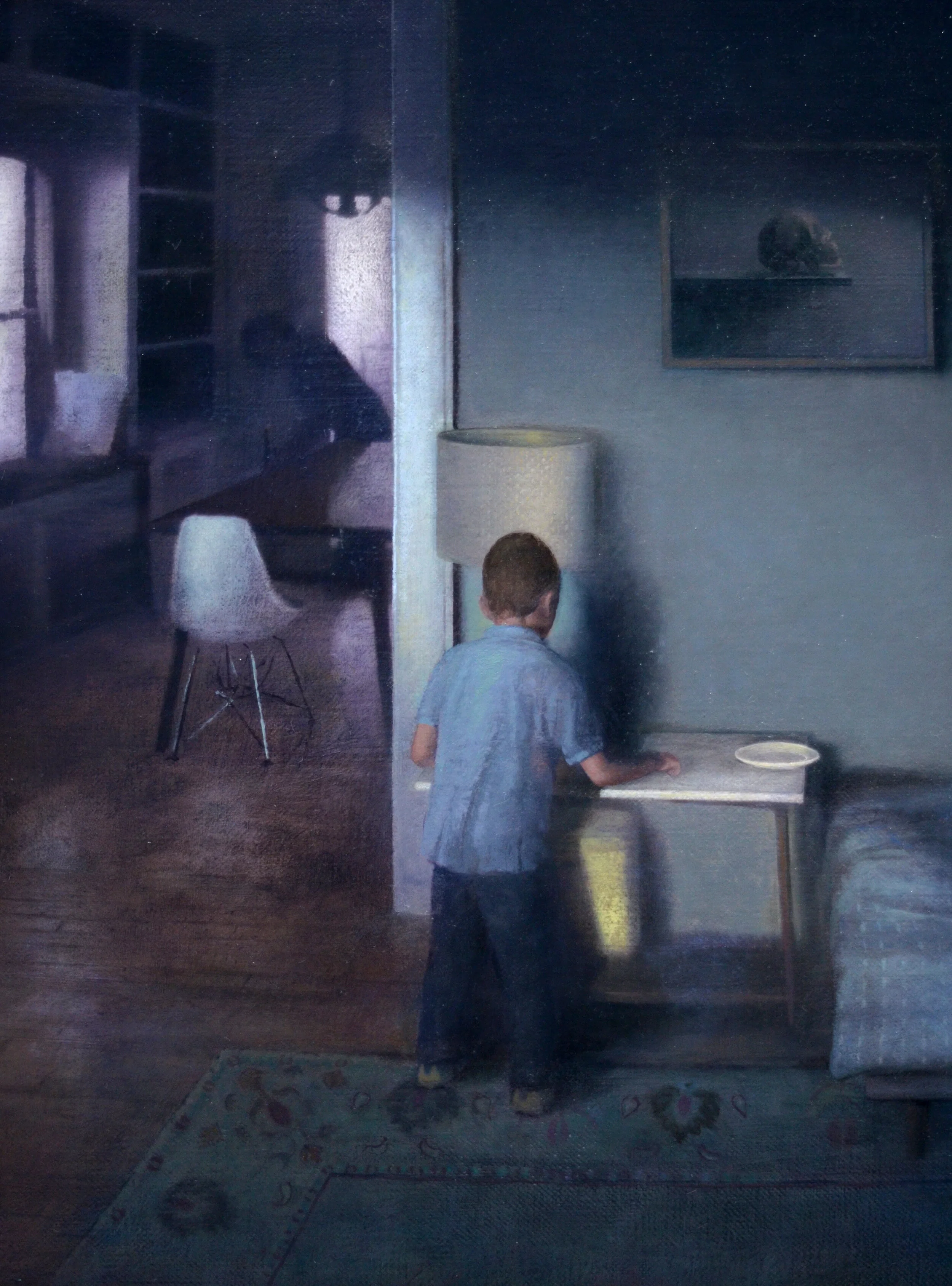 Interior at Sundown - detail