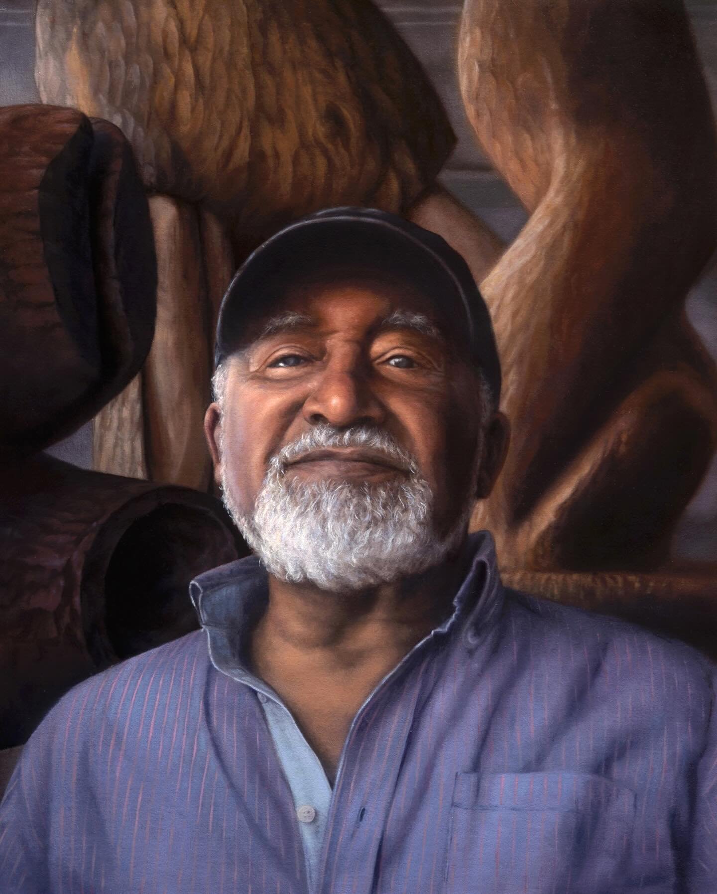 I&rsquo;m honored to share that my portrait of Thad Mosley has been selected for the second round of judging for the Herbert Smith Freehills Kramer Portrait Award at the @nationalportraitgallery, London.

As a native Pittsburgher, Thad has influenced