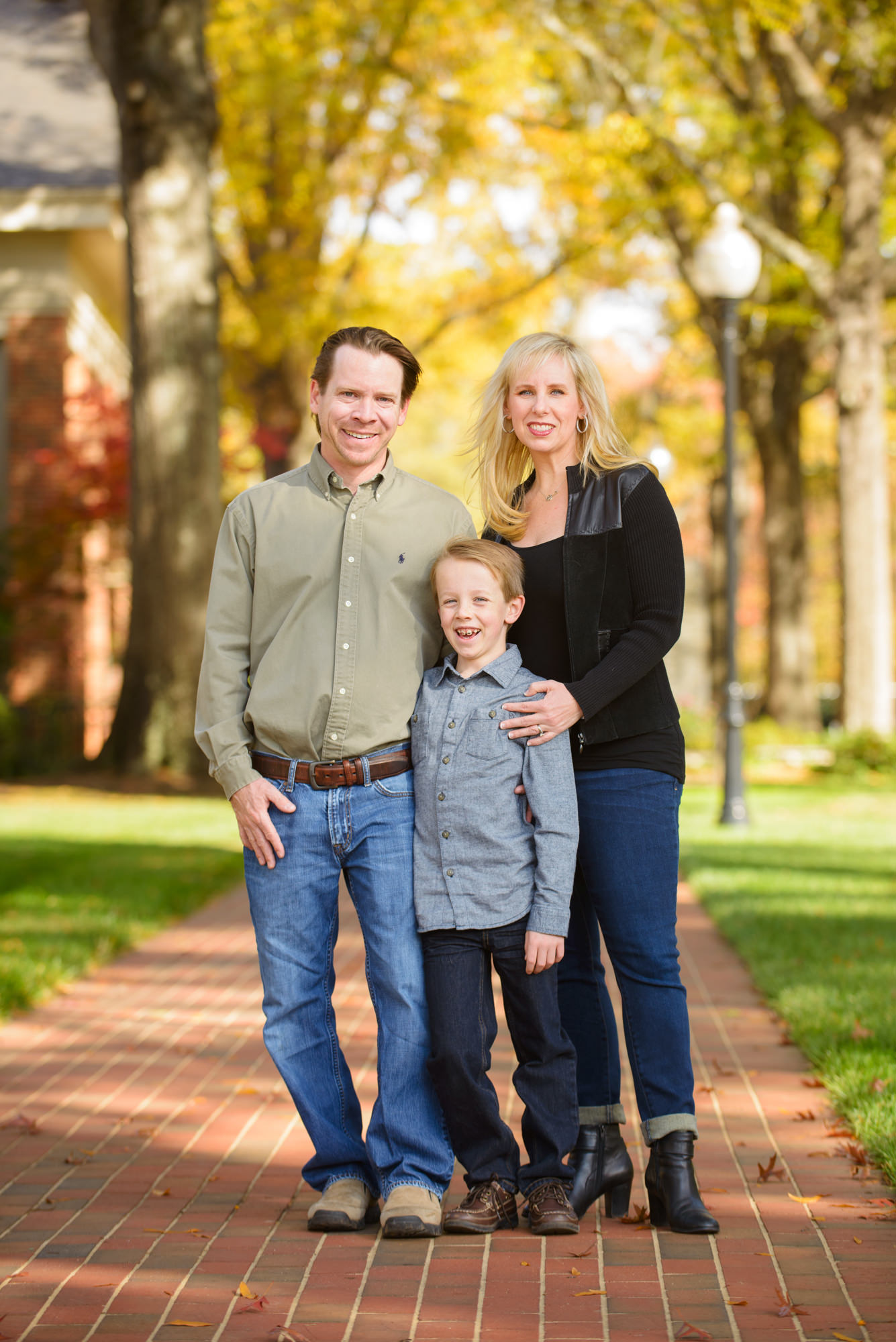 Greenville SC Furman University Family Portraits