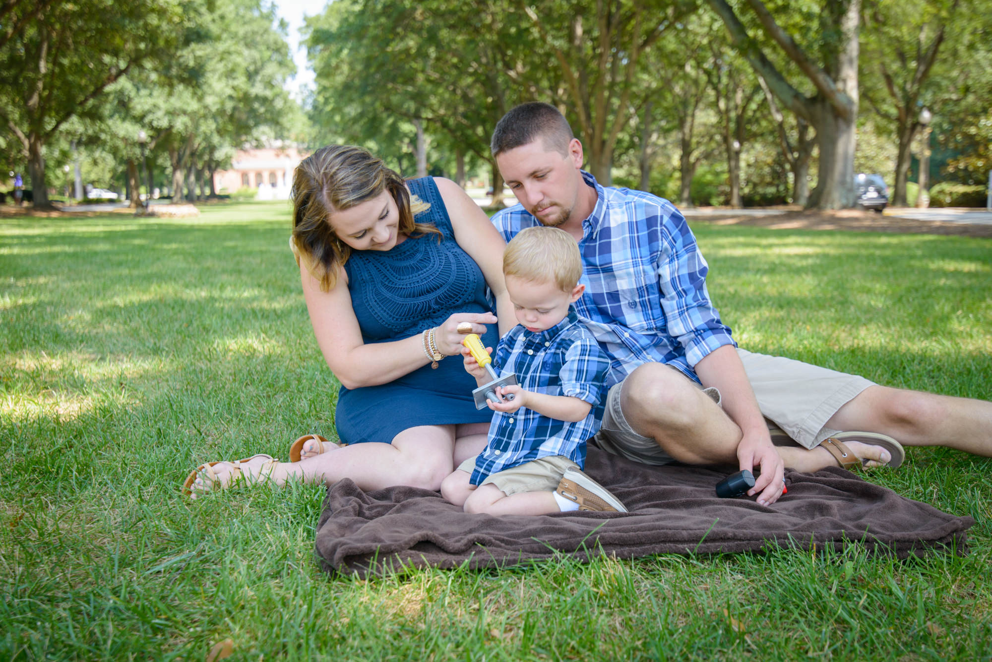 Greenville SC Furman University Family Portraits