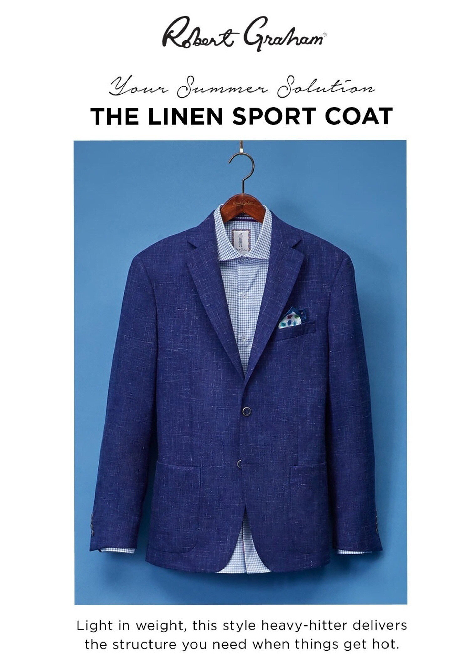 Robert Graham Linen Blazer.jpg