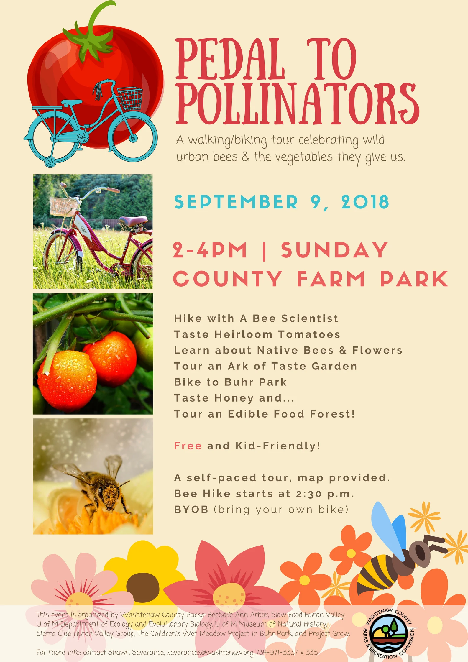Pedal to Pollinators Garden Tour