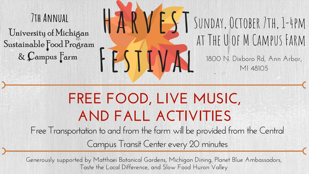 U of M Harvest Fest 2018