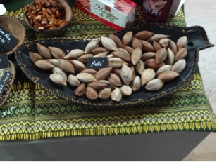  The Phillipines had a great show of Ark of Taste products. One flavor that will stick with me is that of the  pili nut .  https://www.fondazioneslowfood.com/en/ark-of-taste-slow-food/pili/  