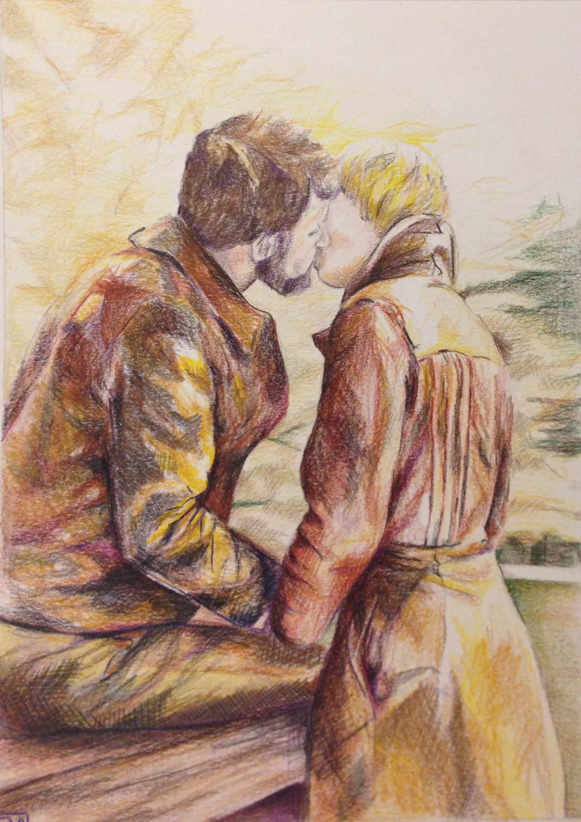 "galts" 9x12 colored pencil 2016