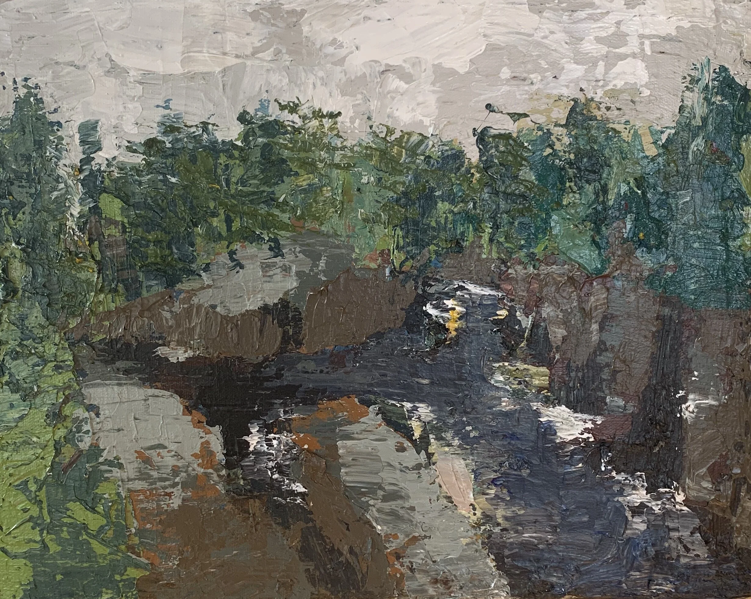 "ottawa" 9x12 acrylic on panel 2020