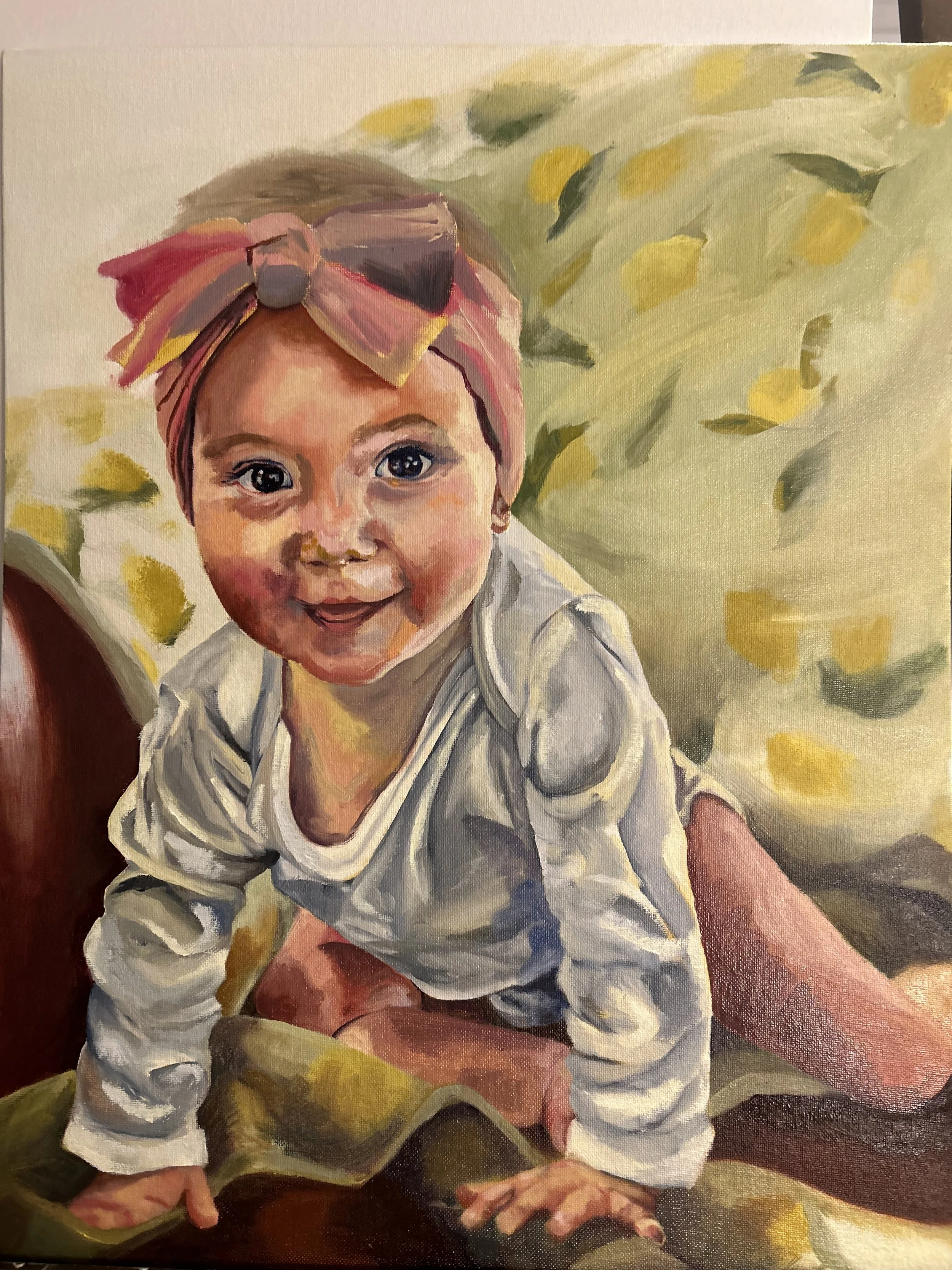 "sloane" 16x20 oil on panel 2024