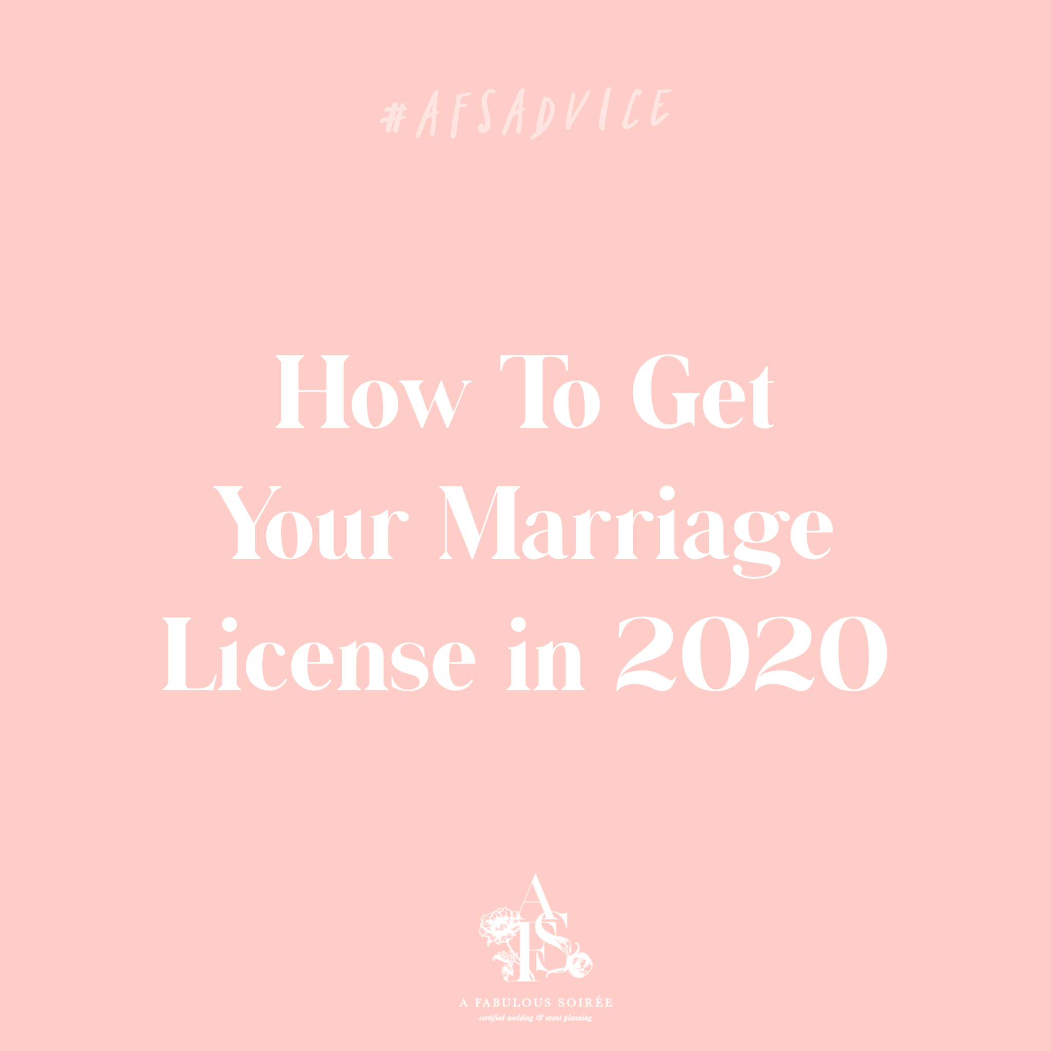 How to Get Your Marriage License in 2020