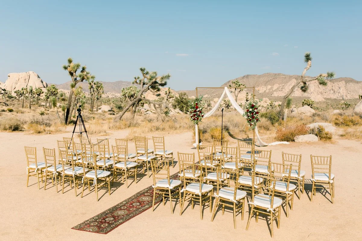 Dreamy Joshua Tree Micro Wedding |  Kelly &amp; Ryan
