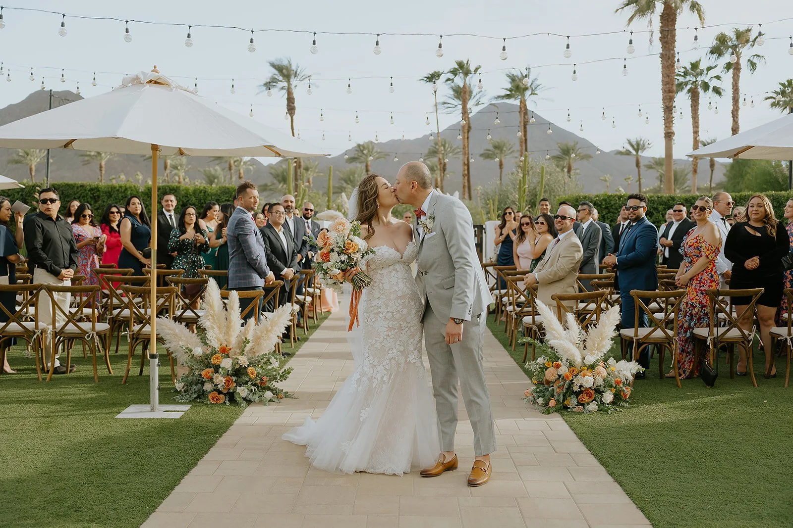Boho-Chic Grand Hyatt Indian Wells Wedding | Christine &amp; Luis
