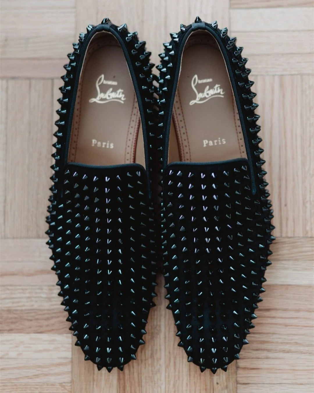 His and Hers accessories, both appropriately Louboutin. 

@christianlouboutin @lulanphoto