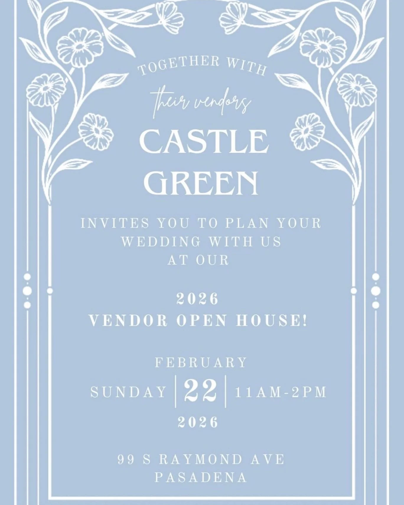 Engagement Season is upon us! If you&rsquo;ve been planning and haven&rsquo;t had luck with finding a venue, or if you&rsquo;re recently engaged and just starting the search - you&rsquo;ve come to the right place. 

Our favorite @thecastlegreen is ho