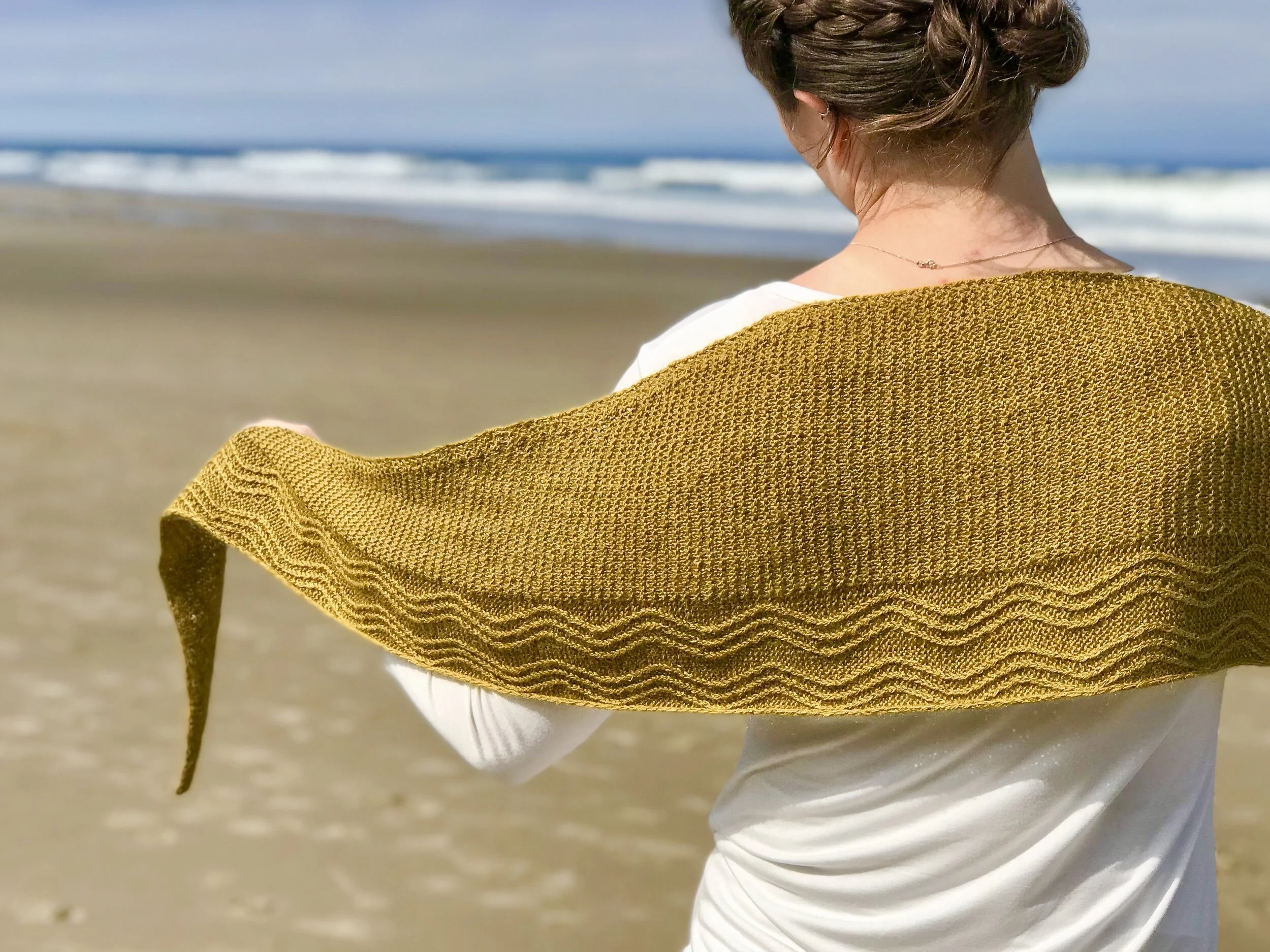NKNIT wave pattern mohair KNIT 【公式通販】