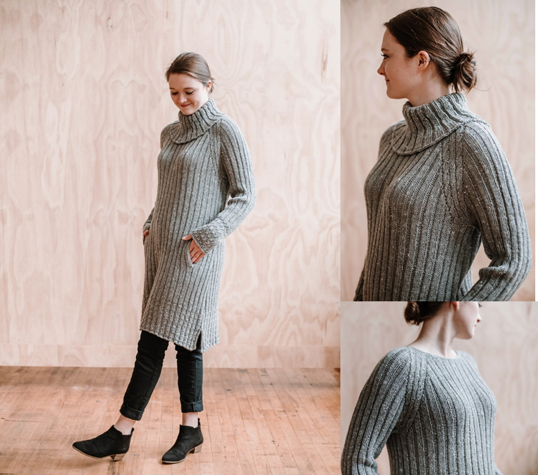 Metolius River Tunic Sweater Knitting Pattern  Knit for the Soul by Kay  Hopkins