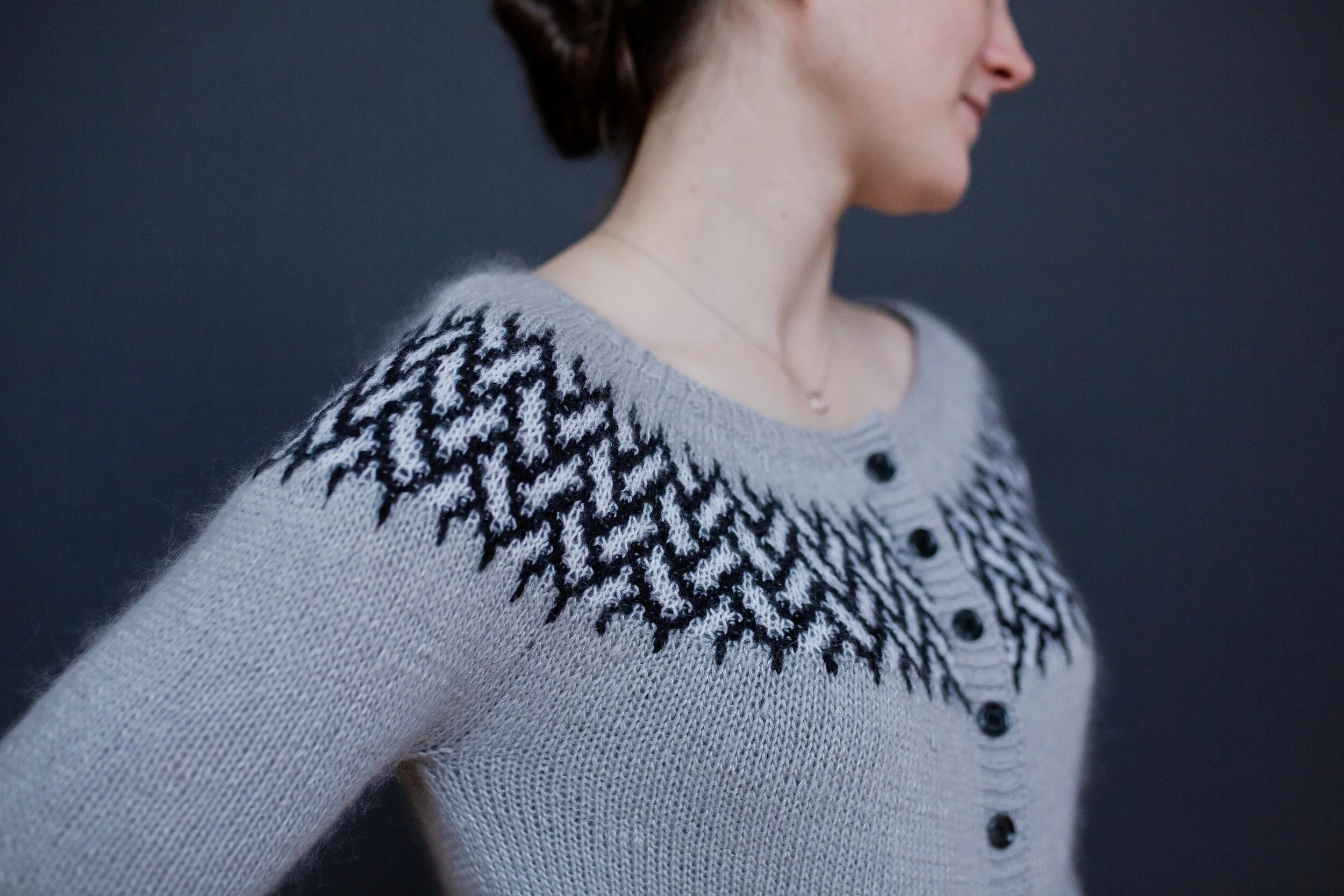 Basketcase Cardigan Knitting Pattern — Knit for the Soul by Kay 