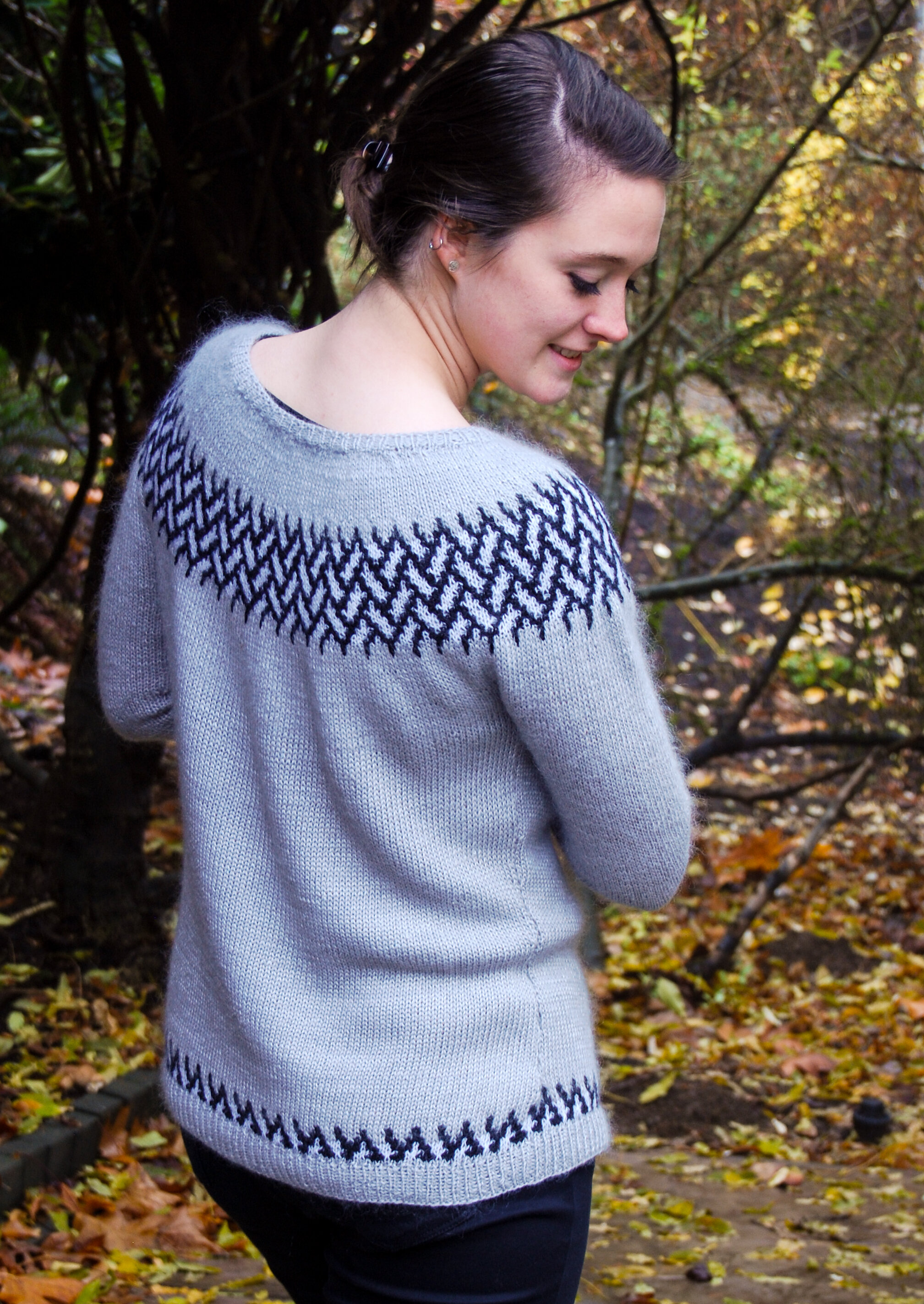 Basketcase Cardigan Knitting Pattern — Knit for the Soul by Kay Hopkins