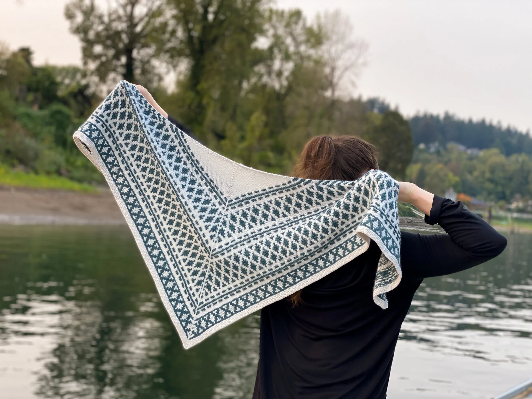 scarf shawl pattern