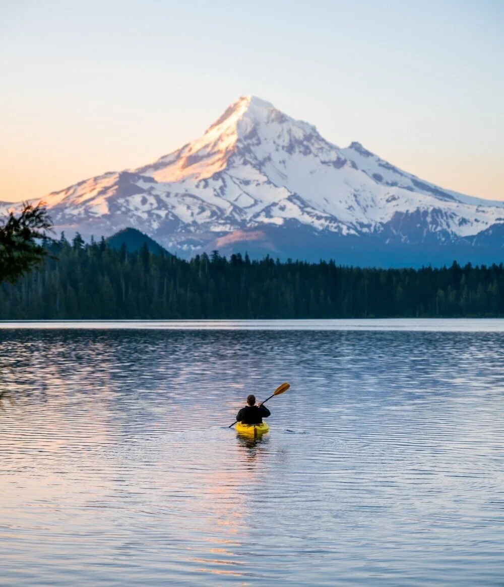 Lost Lake and Mt. Hood by Zach Nichols