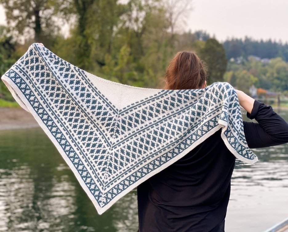 Forest Mosaic Shawl