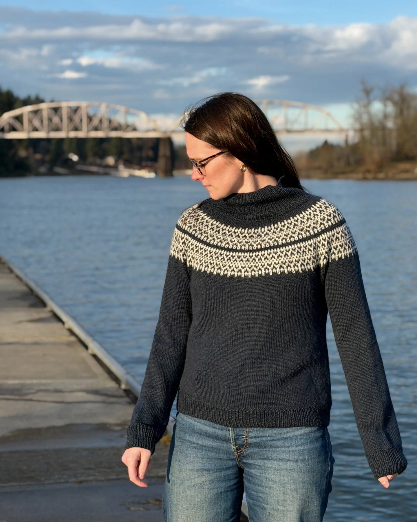 Don&rsquo;t miss out! You can still get the intro discount for my Crystal Lake Sweater! It&rsquo;s available until midnight tonight (Feb 25, 2026 Pacific Time). 
.
I can&rsquo;t wait to see your sweater!  Be sure to also check out the Crystal Lake Co